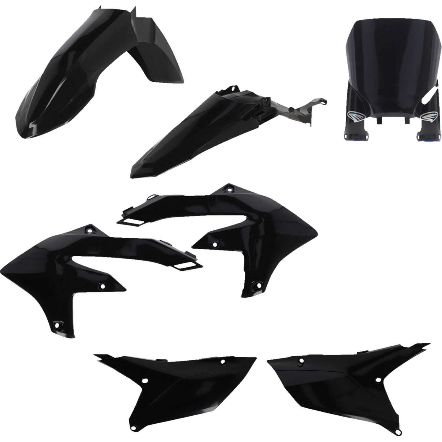Cycra 5 Piece Replica Body Kit - Black - YZ 250F | 450F/FX [MPN: 1CYC-9435-12]_1373884