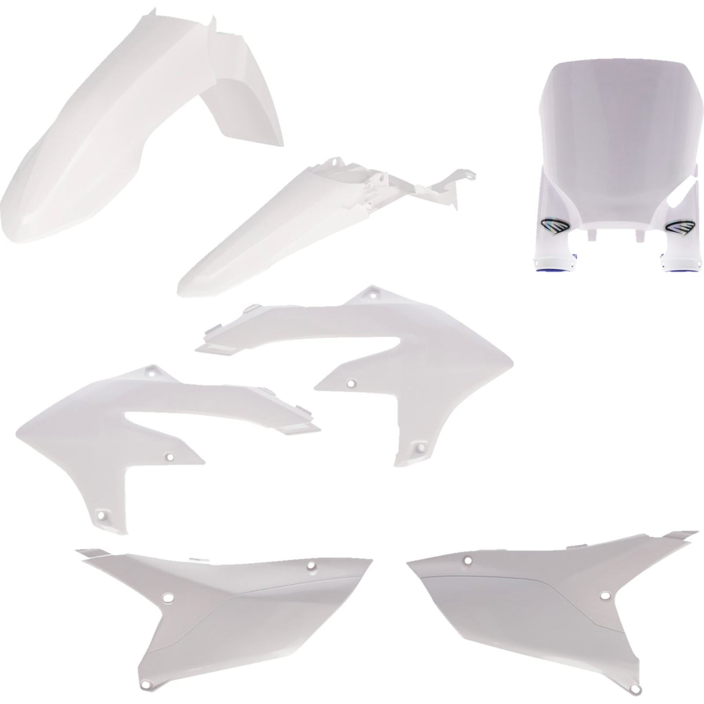 Cycra 5 Piece Replica Body Kit - White - YZ 250F | 450F/FX [MPN: 1CYC-9435-42]_1374852