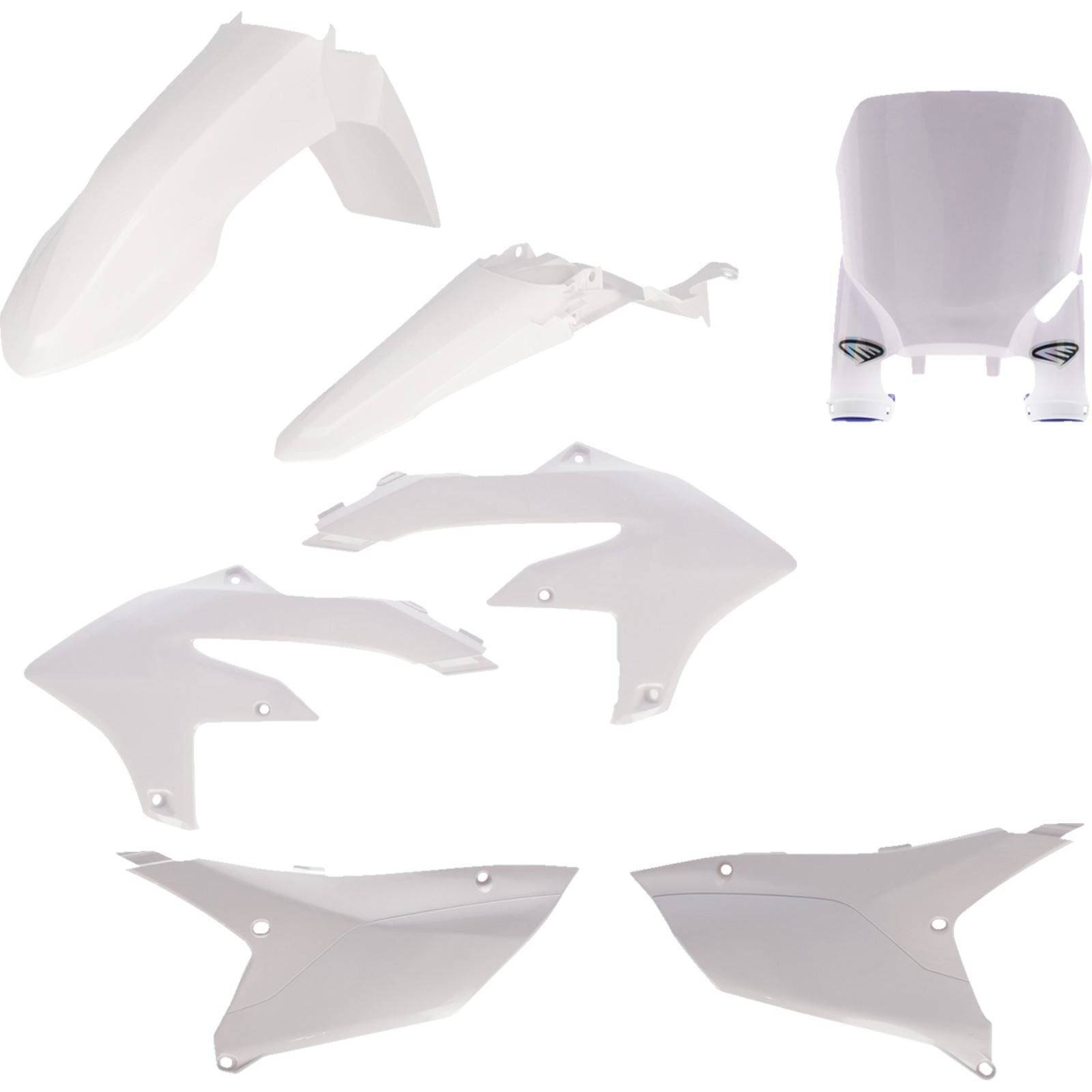 Cycra 5 Piece Replica Body Kit - White - YZ 250F | 450F/FX [MPN: 1CYC-9435-42]_1374852