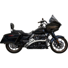 Bassani Manufacturing Sweeper Exhaust System with Shields - Chrome for Harley-Davidson [MPN: 1F21F]_1369322