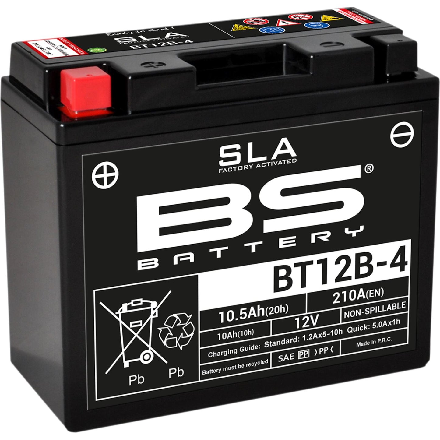 BS Battery Battery - 12V - 10ah - BT12B-4 (YT) [MPN: 300643]_1369389