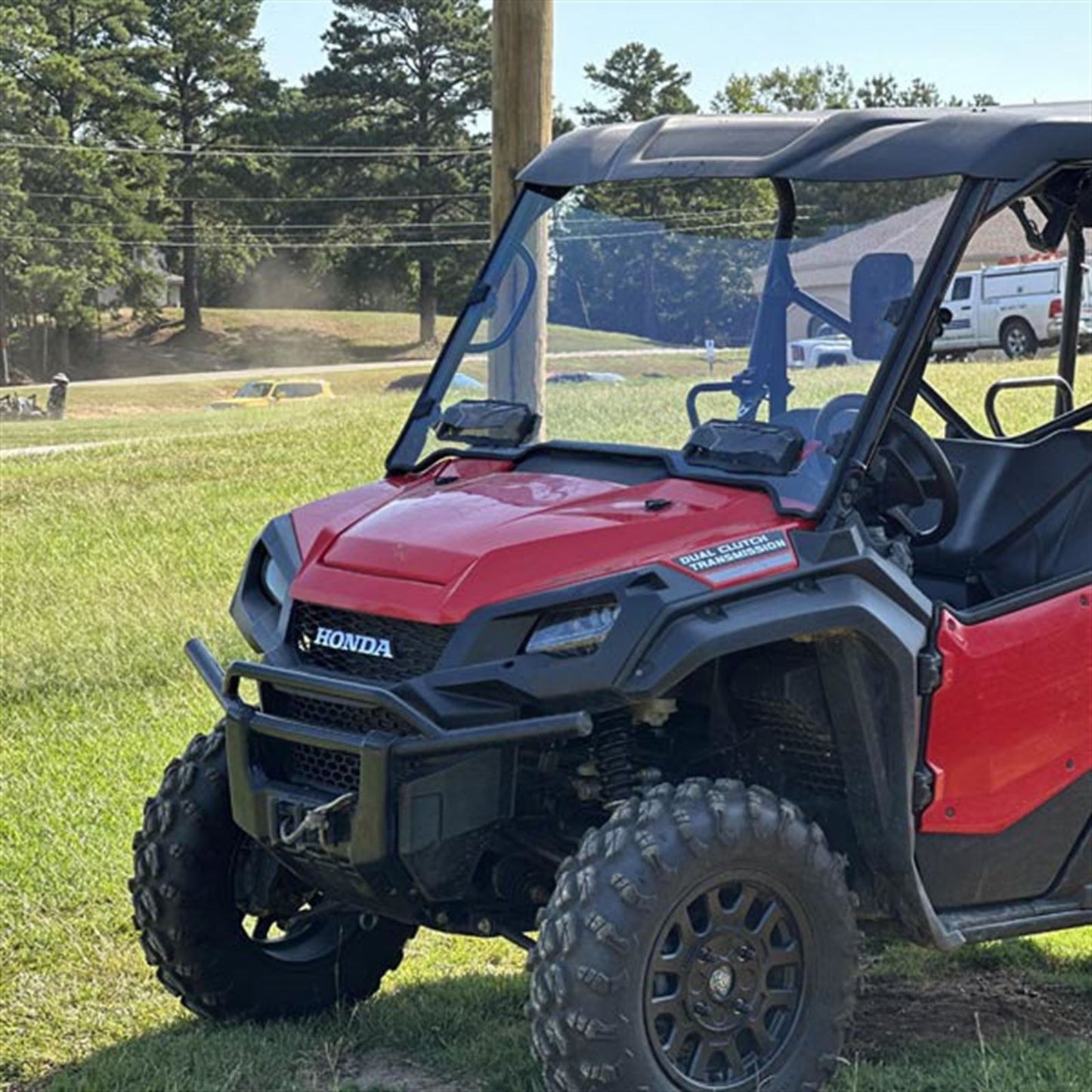 Seizmik Versa-Vent Hard Coated Windshield for Honda Pioneer  50-50495KIT_1442306