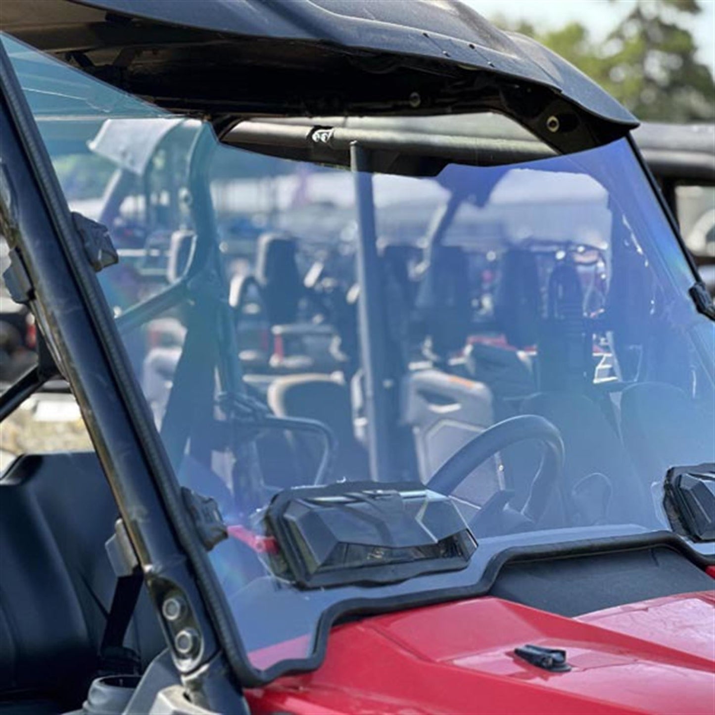 Seizmik Versa-Vent Hard Coated Windshield for Honda Pioneer  50-50495KIT_1442294