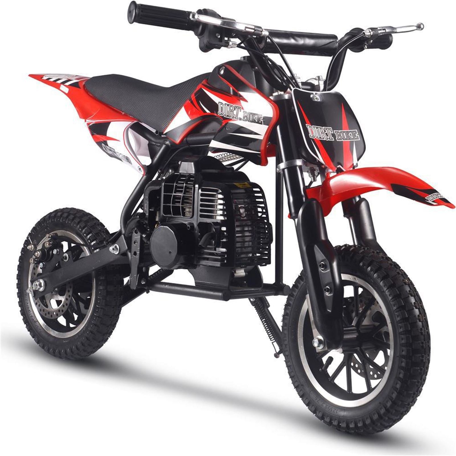 MotoTec USA DB-01 50cc 2-Stroke Kids Gas Dirt Bike - Red MT-DB-01_Red_1370414