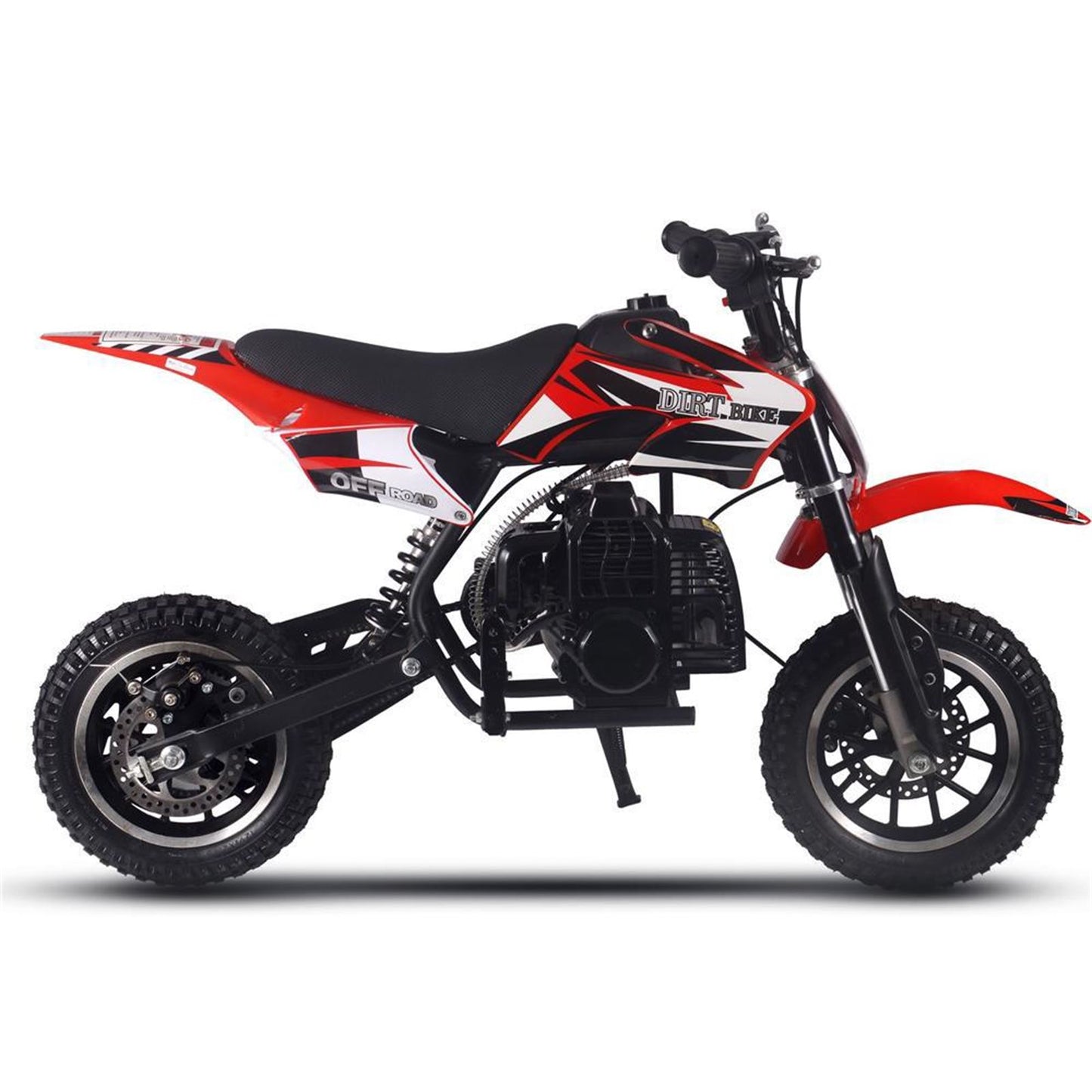 MotoTec USA DB-01 50cc 2-Stroke Kids Gas Dirt Bike - Red MT-DB-01_Red_1370411