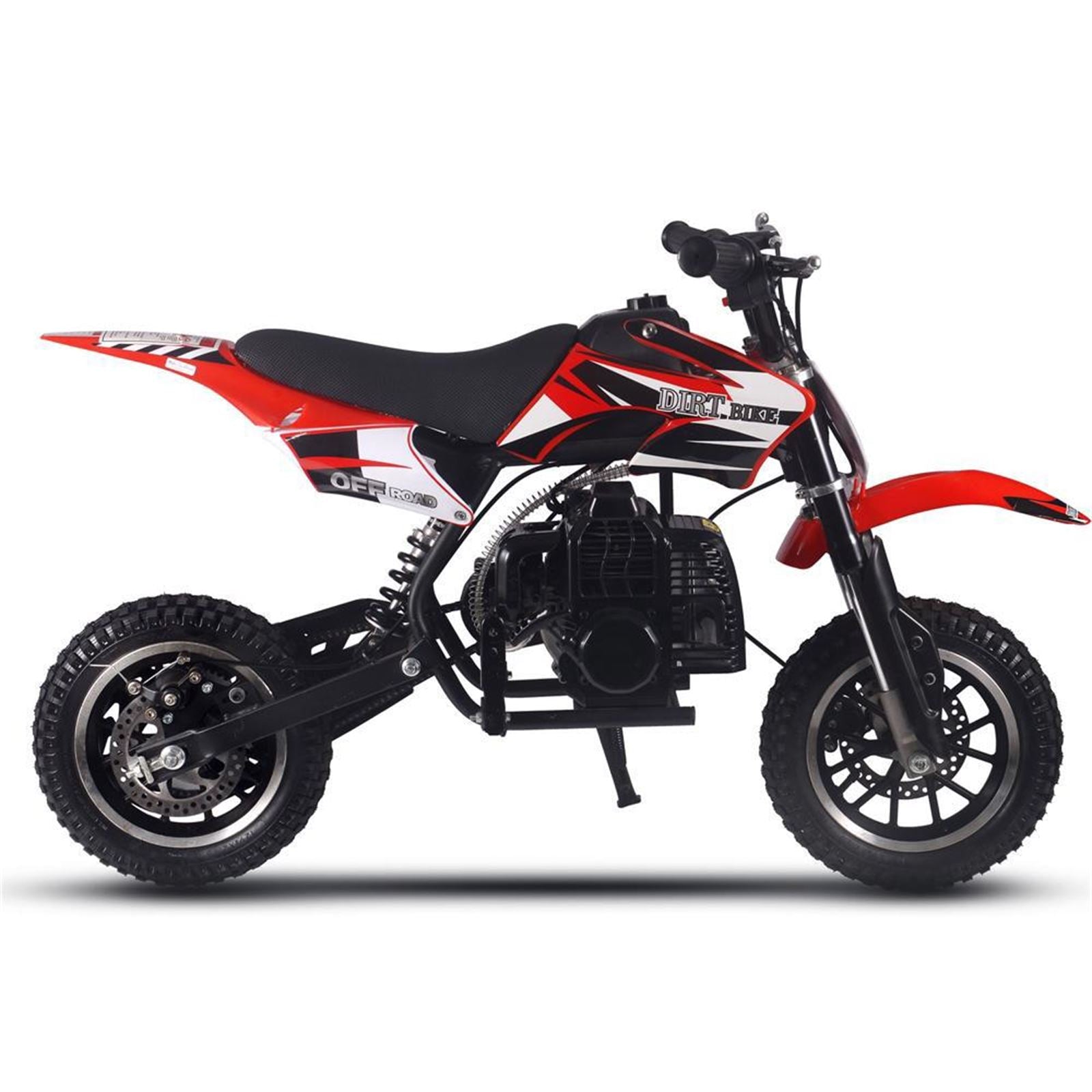 MotoTec USA DB-01 50cc 2-Stroke Kids Gas Dirt Bike - Red MT-DB-01_Red_1370411