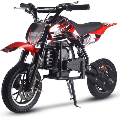 MotoTec USA DB-01 50cc 2-Stroke Kids Gas Dirt Bike - Red MT-DB-01_Red_1370410