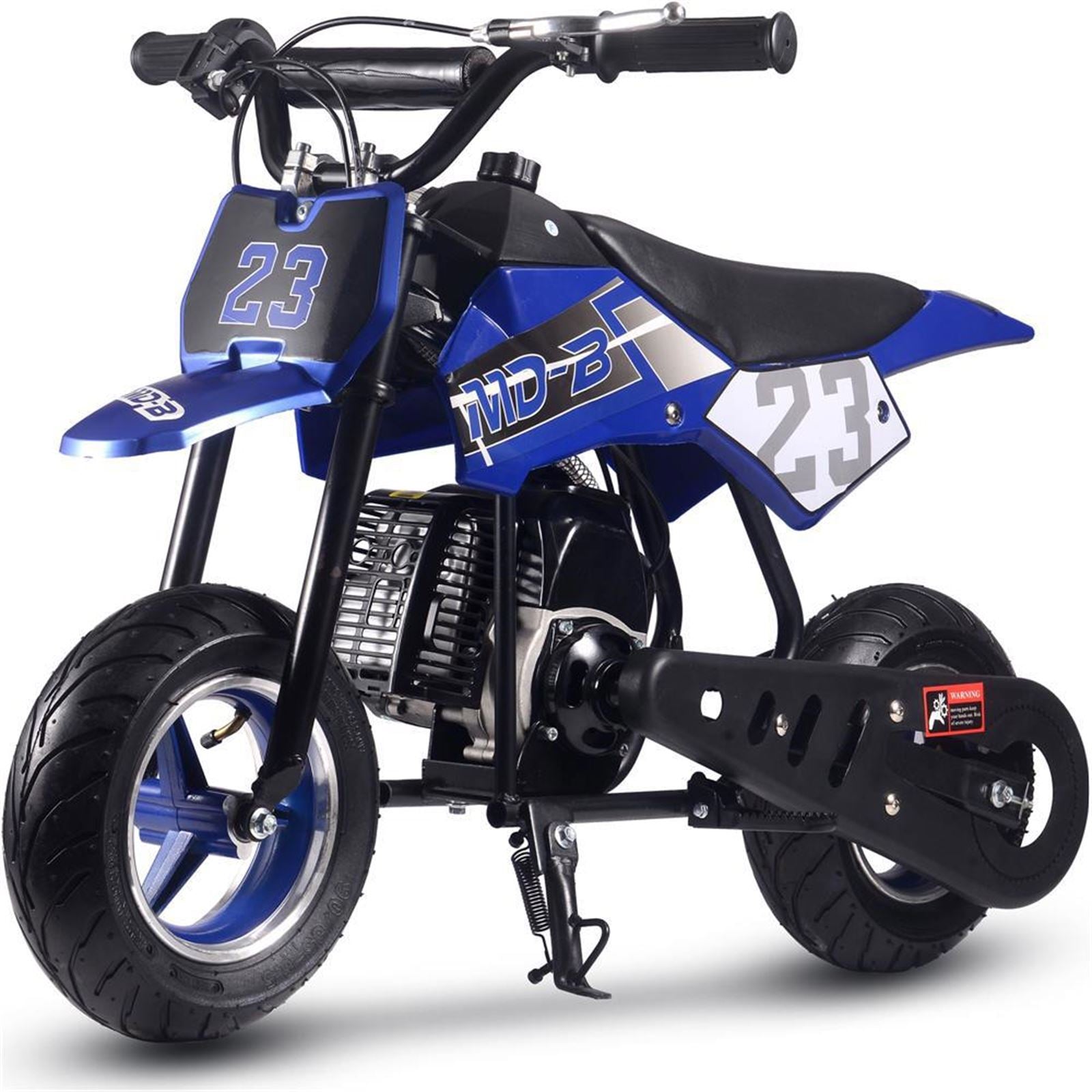 MotoTec USA DB-02 50cc 2-Stroke Kids Supermoto Gas Dirt Bike - Blue MT-DB-02_Blue_1370439