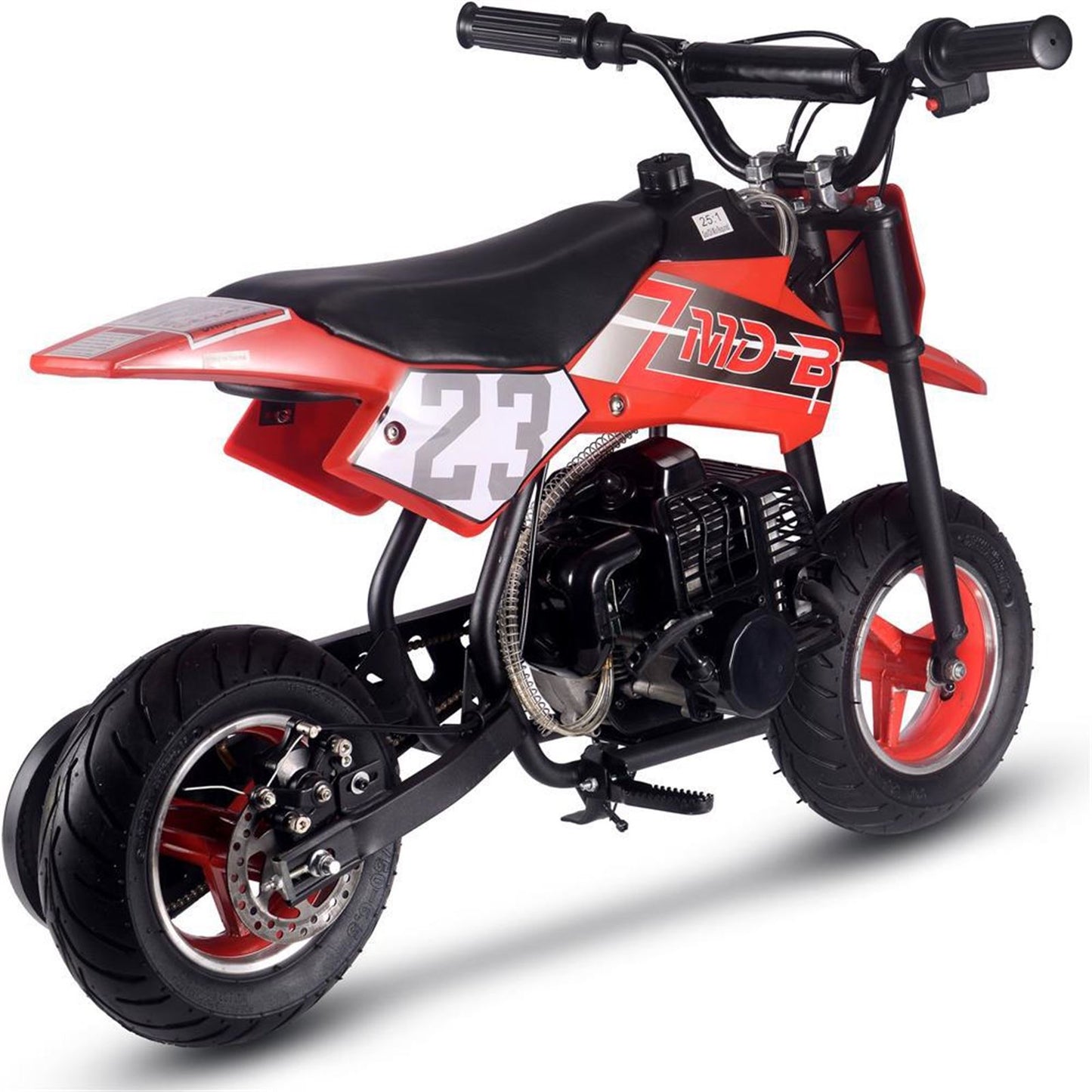 MotoTec USA DB-02 50cc 2-Stroke Kids Supermoto Gas Dirt Bike_1370453