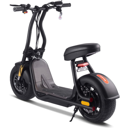 MotoTec USA Diablo 48v 1000w Lithium Electric Scooter - Black [MPN: MT-Diablo-48v-1000w_Black]_1534973
