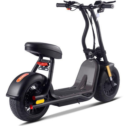 MotoTec USA Diablo 48v 1000w Lithium Electric Scooter - Black [MPN: MT-Diablo-48v-1000w_Black]_1534974