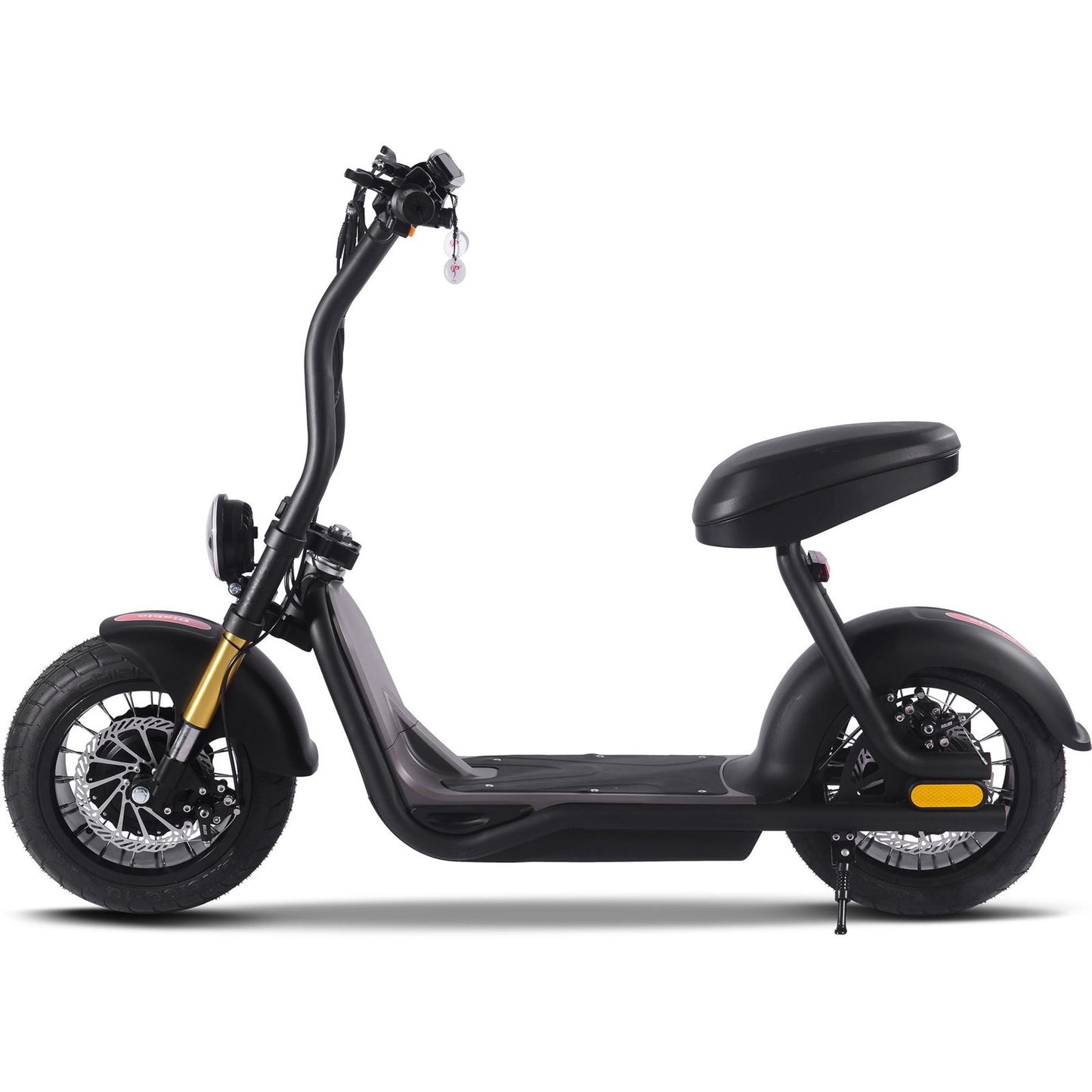 MotoTec USA Diablo 48v 1000w Lithium Electric Scooter - Black [MPN: MT-Diablo-48v-1000w_Black]_1534975