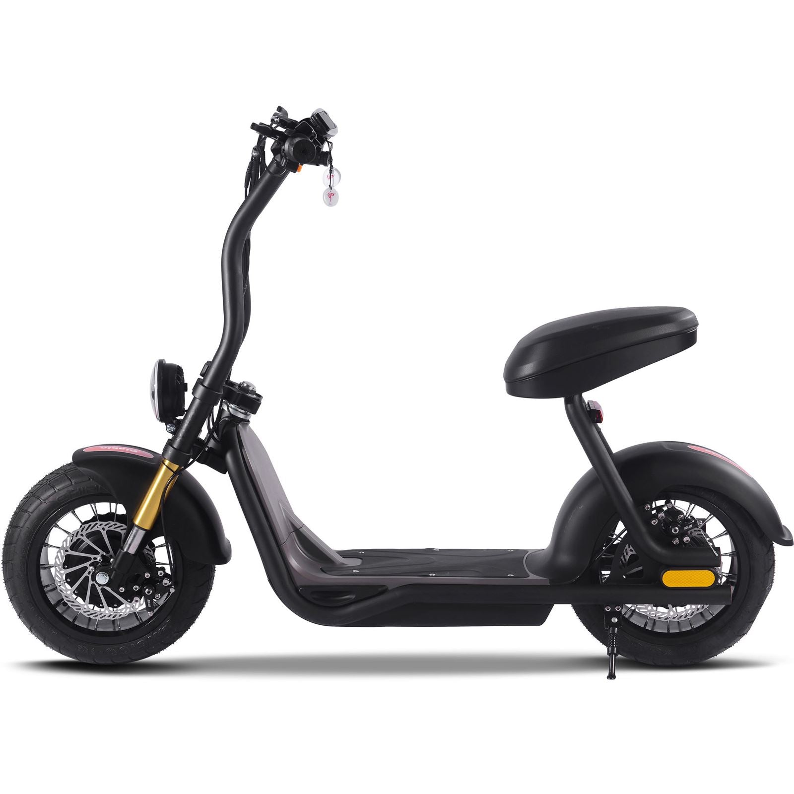 MotoTec USA Diablo 48v 1000w Lithium Electric Scooter - Black [MPN: MT-Diablo-48v-1000w_Black]_1534975