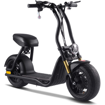 MotoTec USA Diablo 48v 1000w Lithium Electric Scooter - Black [MPN: MT-Diablo-48v-1000w_Black]_1534978