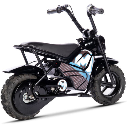 MotoTec USA 24v 250w Electric Powered Mini Bike - Black MT-MiniBike-24v-250w_Black_1477157