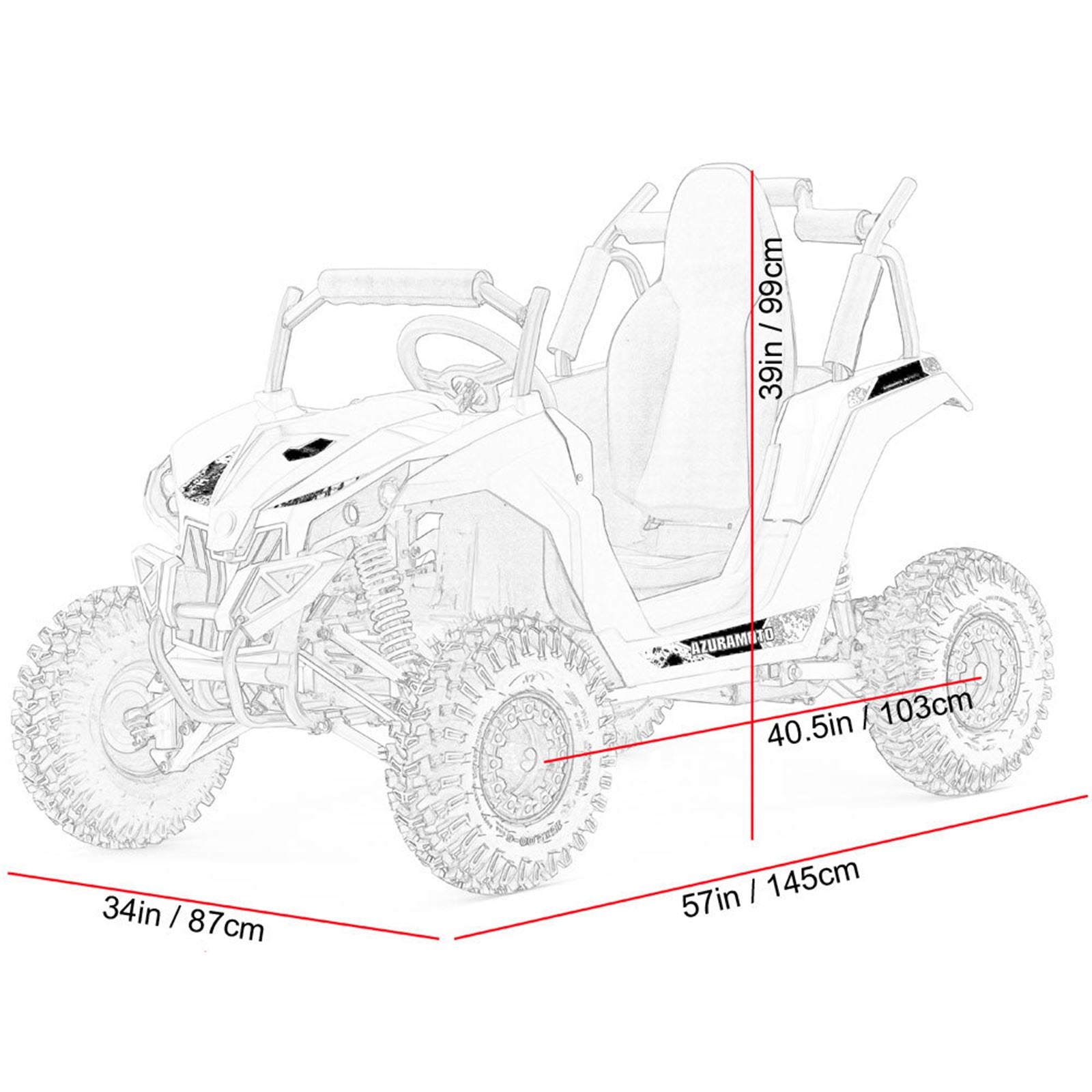 MotoTec USA Raider Kids UTV 48v 1200w Full Suspension _1377699