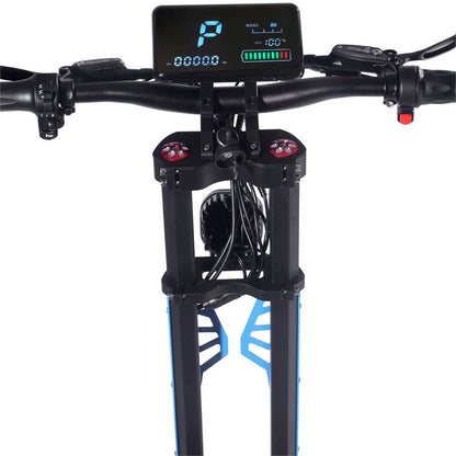 MotoTec USA Switchblade 60v 4000w Lithium Scooter - Blue [MPN: MT-Switchblade-60v-4000w_Blue]_1378169