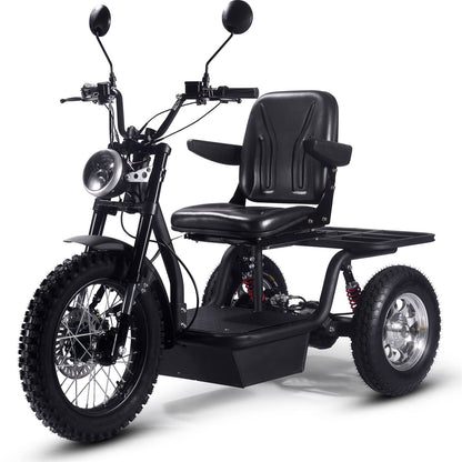 MotoTec USA Electric Trike 60v 1800w - Black MT-TRK-1800_Black_1540518