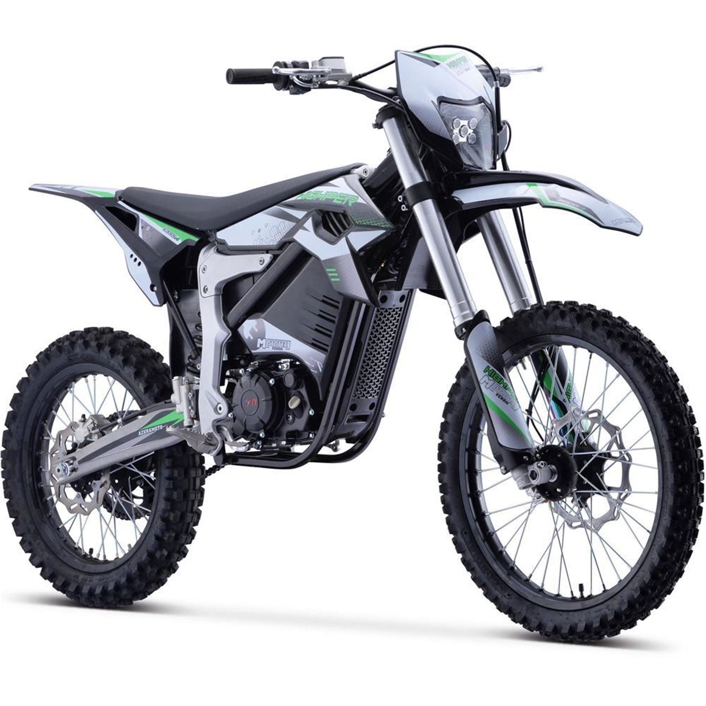 MotoTec USA Venom 72v 12000w Electric Dirt Bike - White MT-Venom-72v-12000w_White_1377686