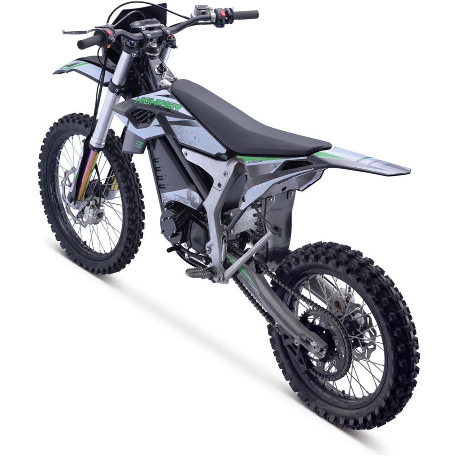 MotoTec USA Venom 72v 12000w Electric Dirt Bike - White MT-Venom-72v-12000w_White_1377690