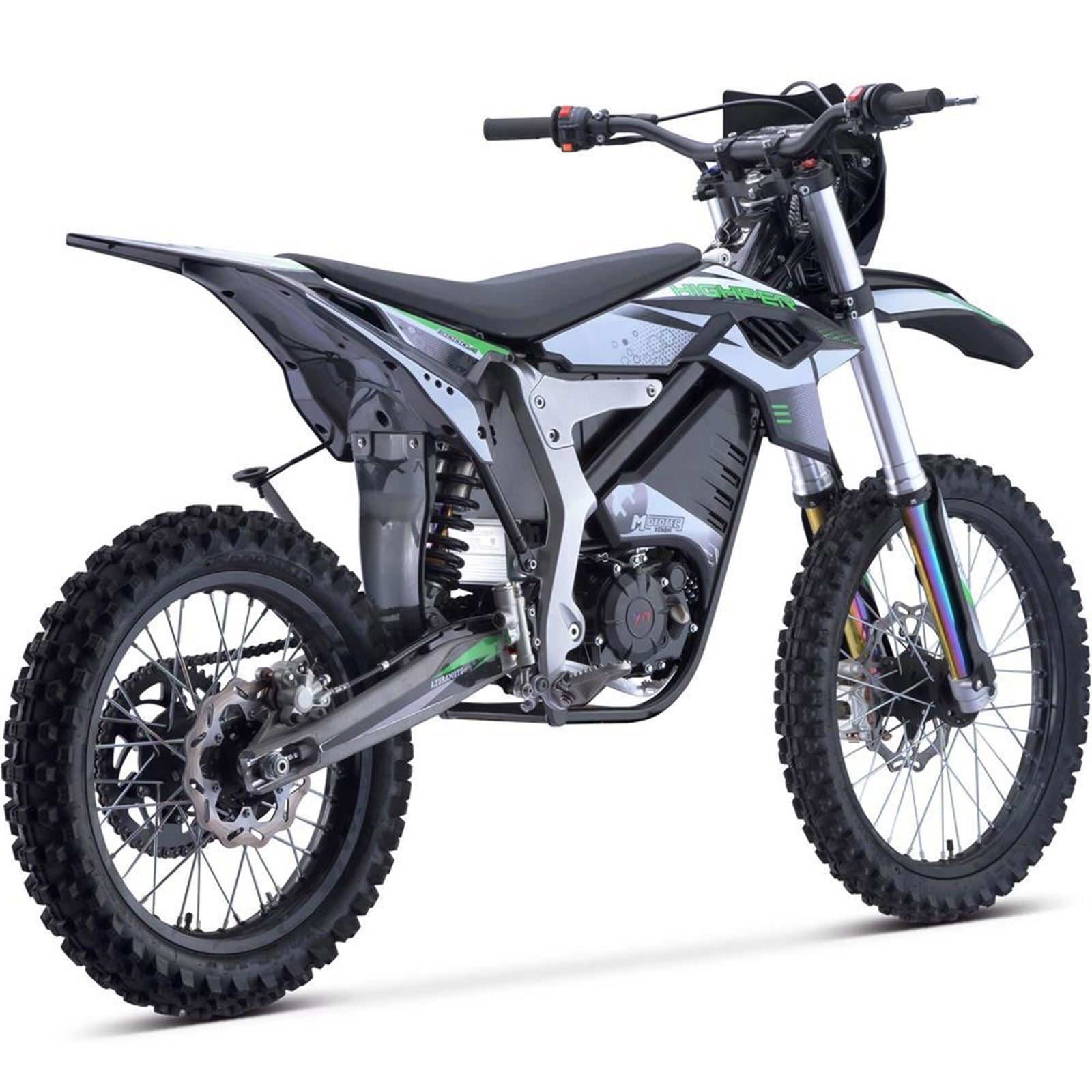 MotoTec USA Venom 72v 12000w Electric Dirt Bike - White MT-Venom-72v-12000w_White_1377689