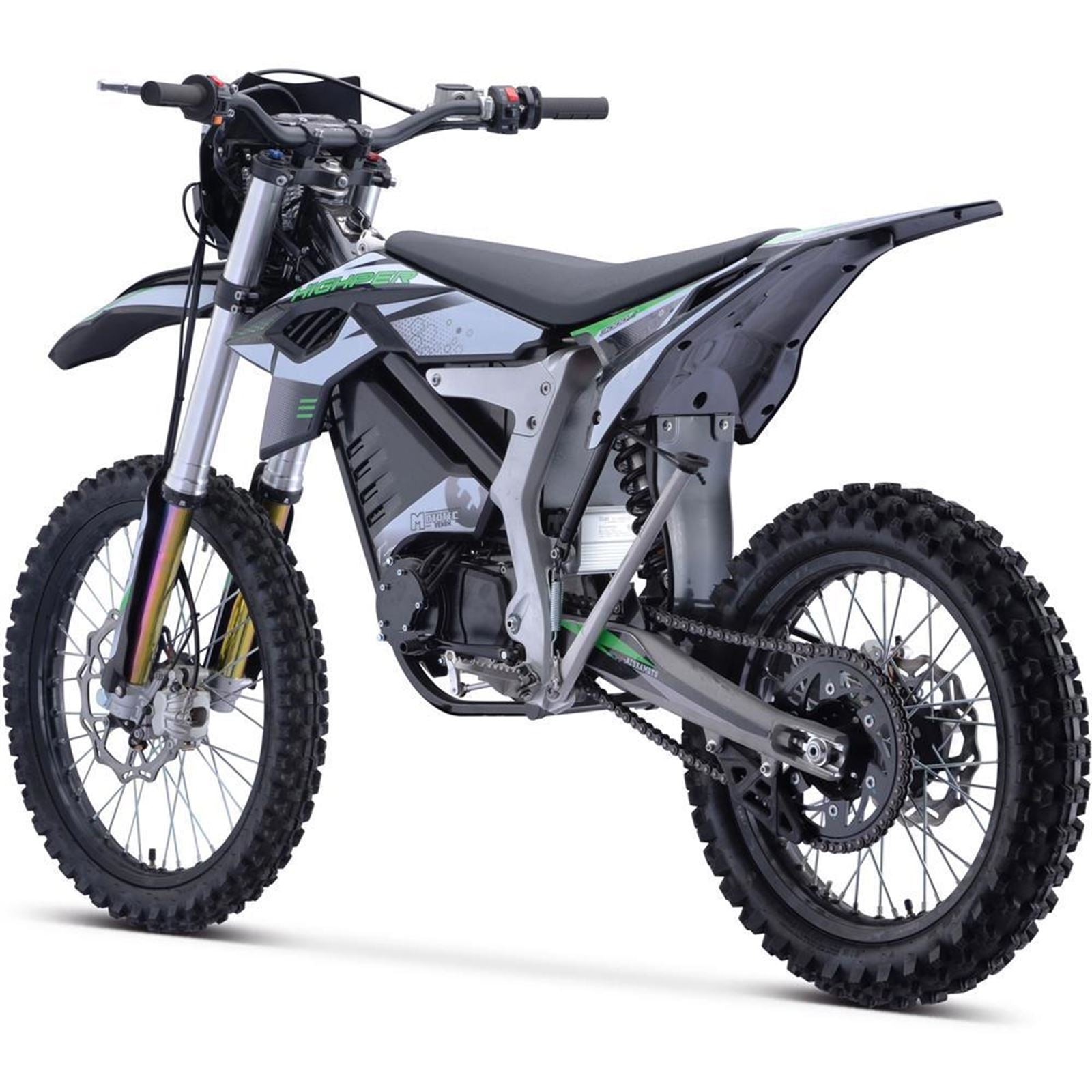 MotoTec USA Venom 72v 12000w Electric Dirt Bike - White MT-Venom-72v-12000w_White_1377688