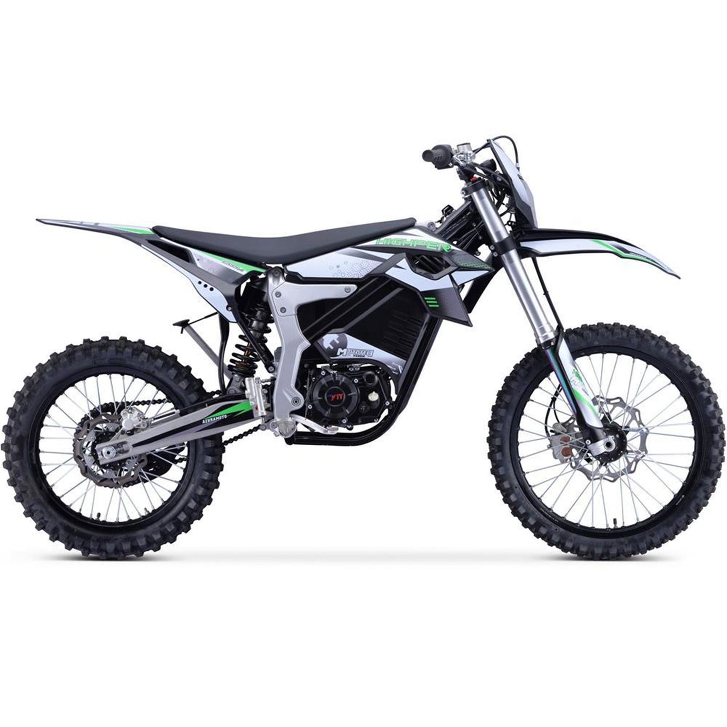 MotoTec USA Venom 72v 12000w Electric Dirt Bike - White MT-Venom-72v-12000w_White_1377695