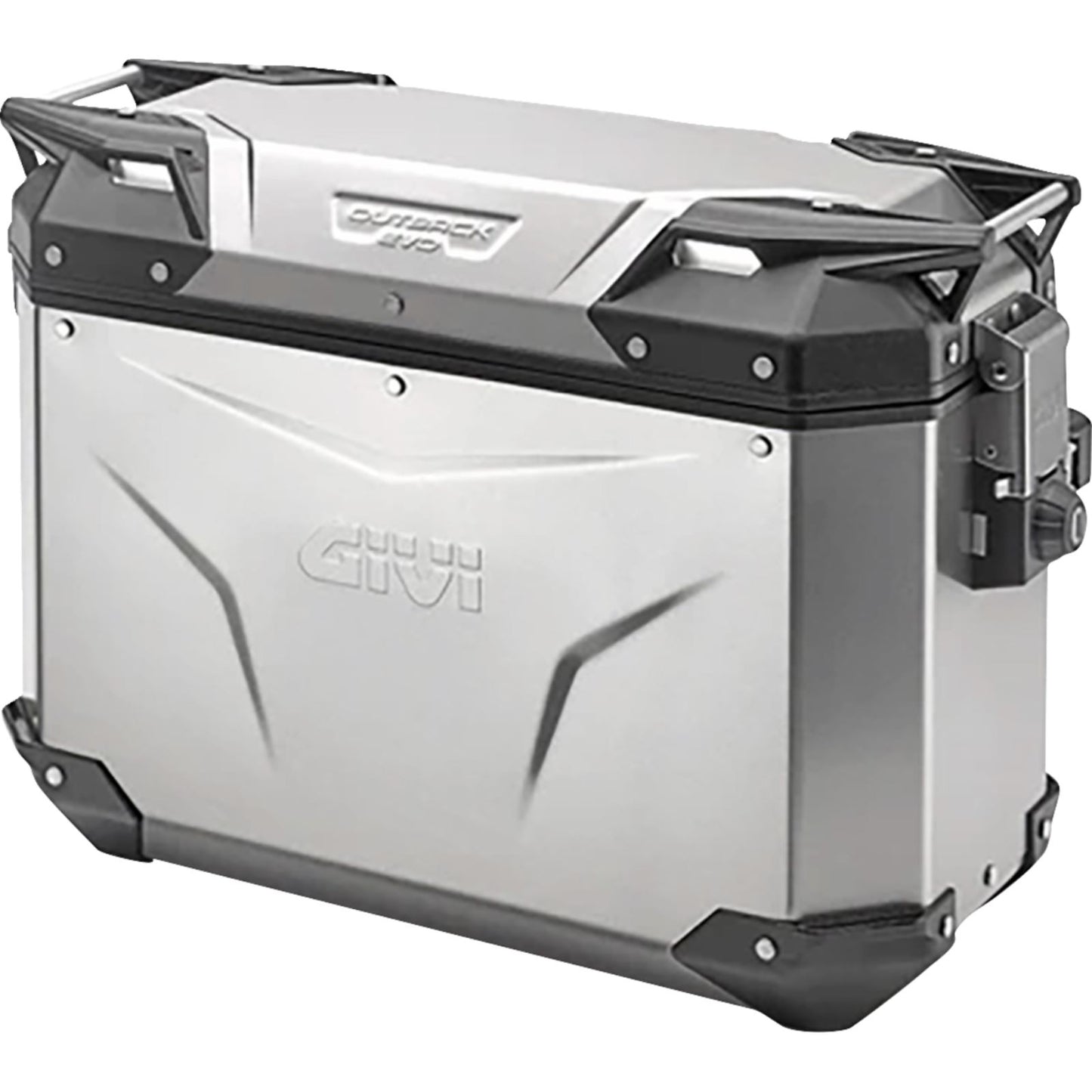 Givi Outback EVO Case - Left - 37L - Silver OBKE37ALA_1409124