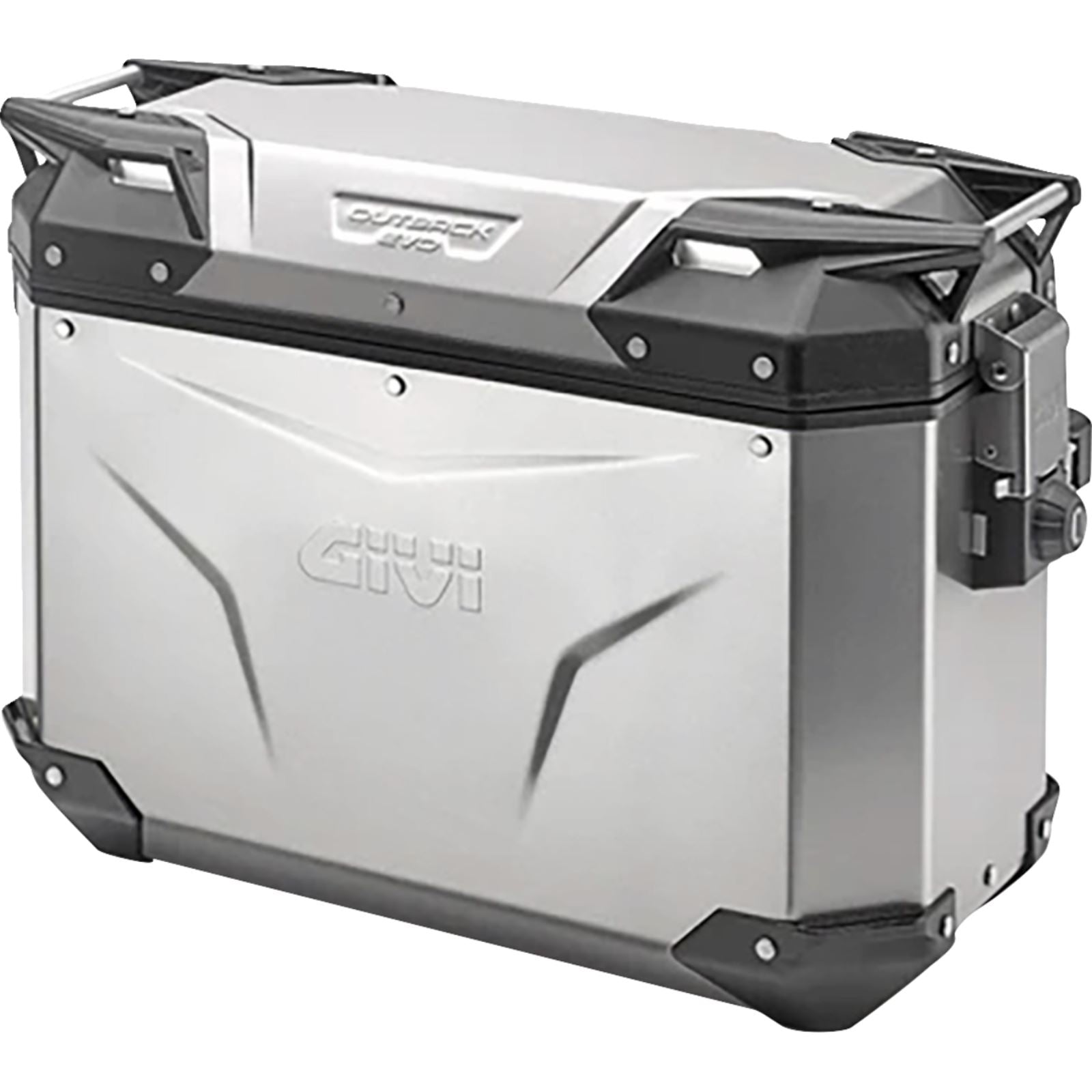 Givi Outback EVO Case - Left - 37L - Silver OBKE37ALA_1409124