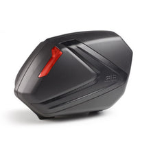 Givi V37 Side Cases - 37L - Pair - Black/Red Lens V37NNA_1371006