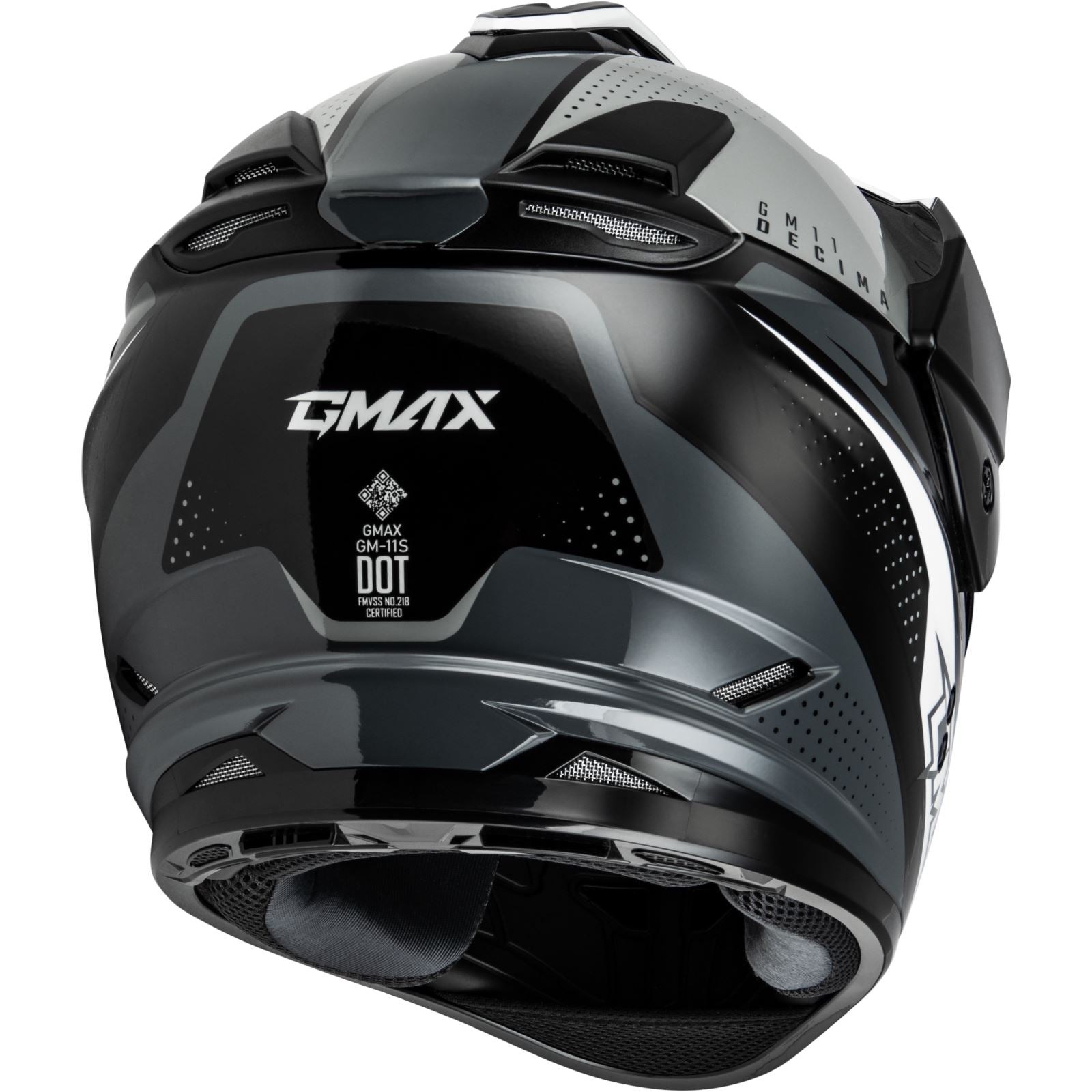 GM-11 Decima Helmet - Black/Grey/White - Medium_1371061