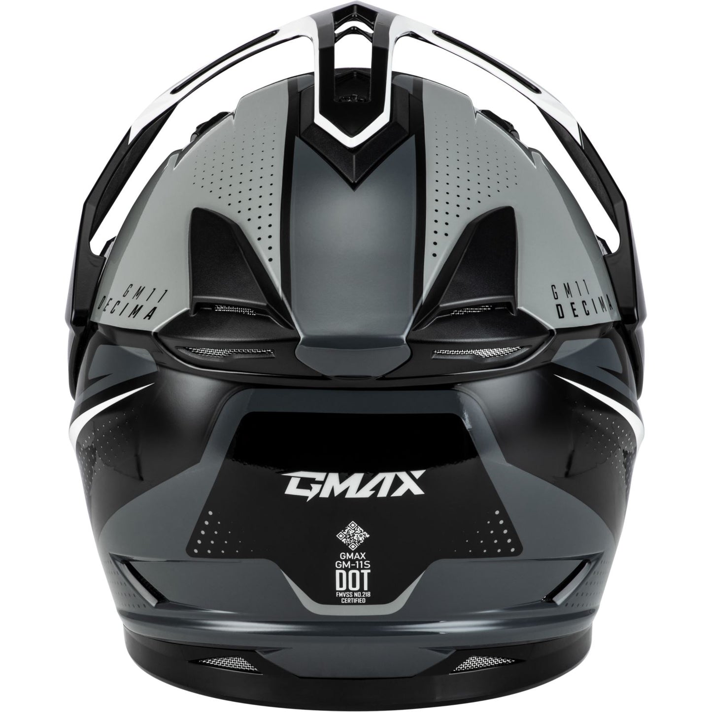 GM-11 Decima Helmet - Black/Grey/White - XL_1371067