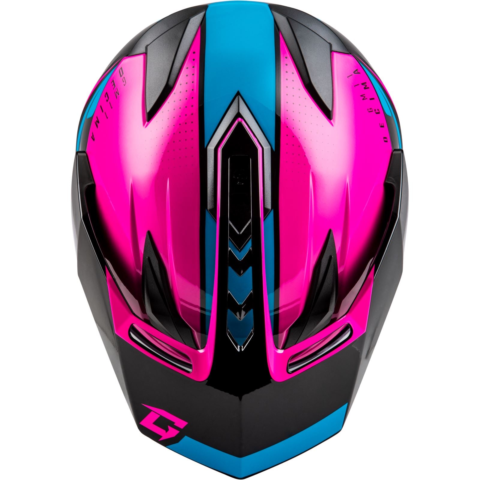 GM-11 Decima Helmet - Black/Pink/Blue - Small_1371138