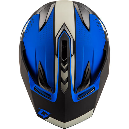 GM-11 Decima Helmet - Matte Black/Blue - 2XL_1371194