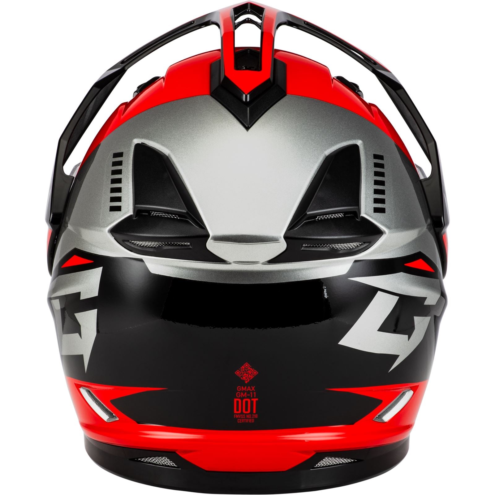 GM-11S Ronin Snow Helmet - w/Electric Shield - Black/Red - Small_1371345