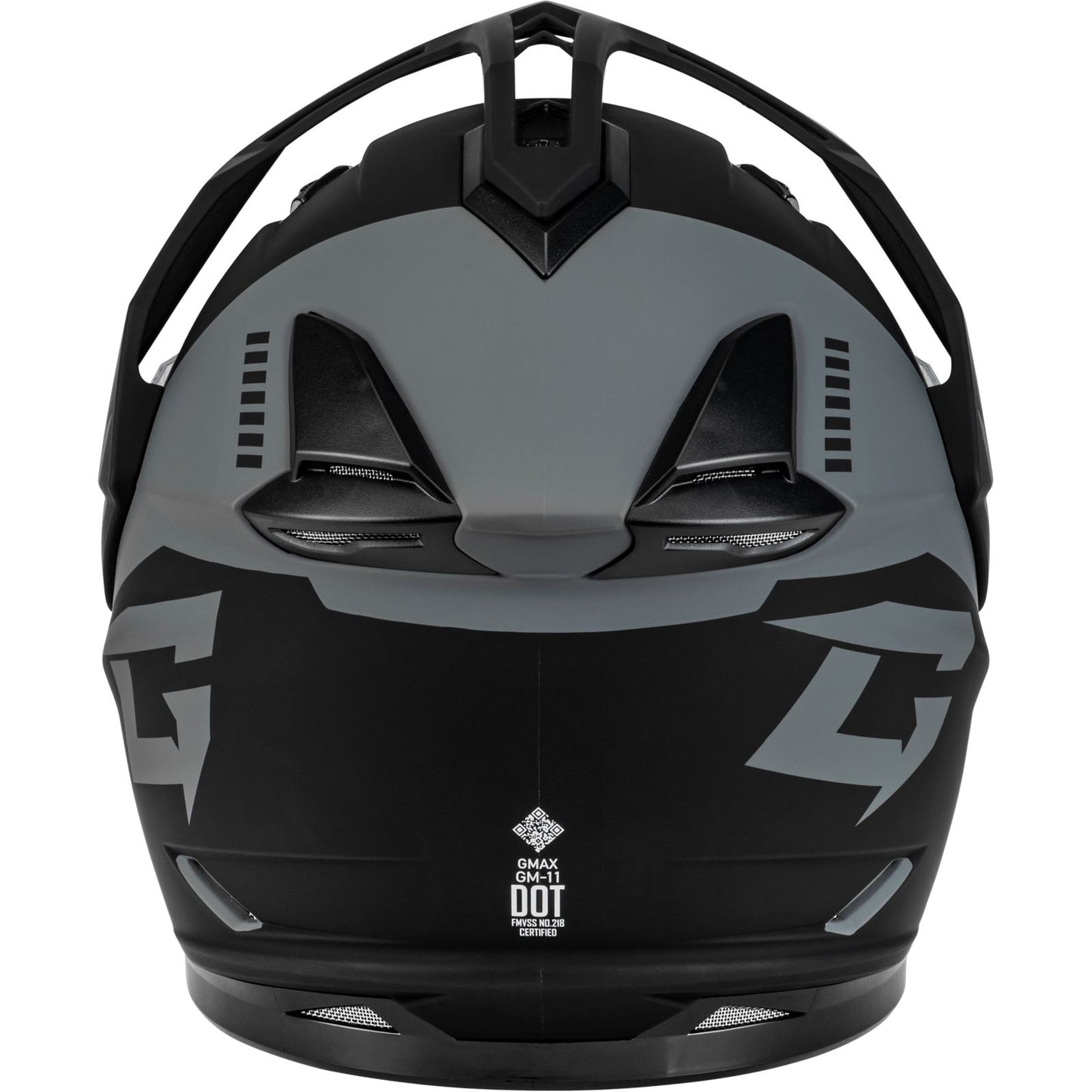 GM-11S Ronin Snow Helmet - w/Electric Shield - Matte Black/Silver - XL_1371353