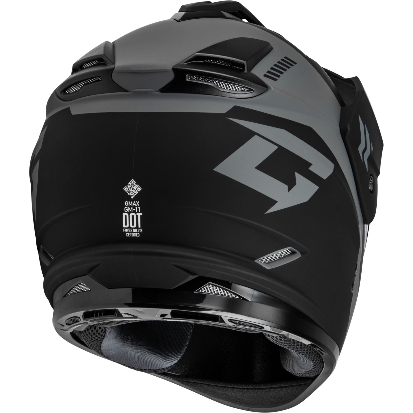 GM-11S Ronin Snow Helmet - w/Electric Shield - Matte Black/Silver - XL_1371354