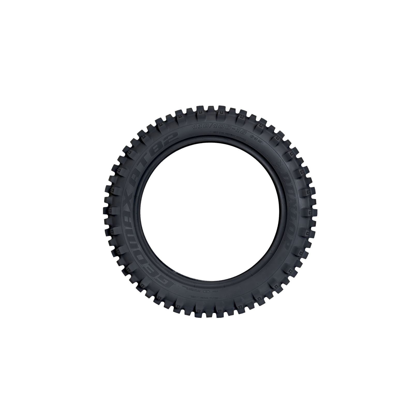 Dunlop Tire Geomax AT82 Rear 110/100-18 64M Bias TT 45261504_1371405