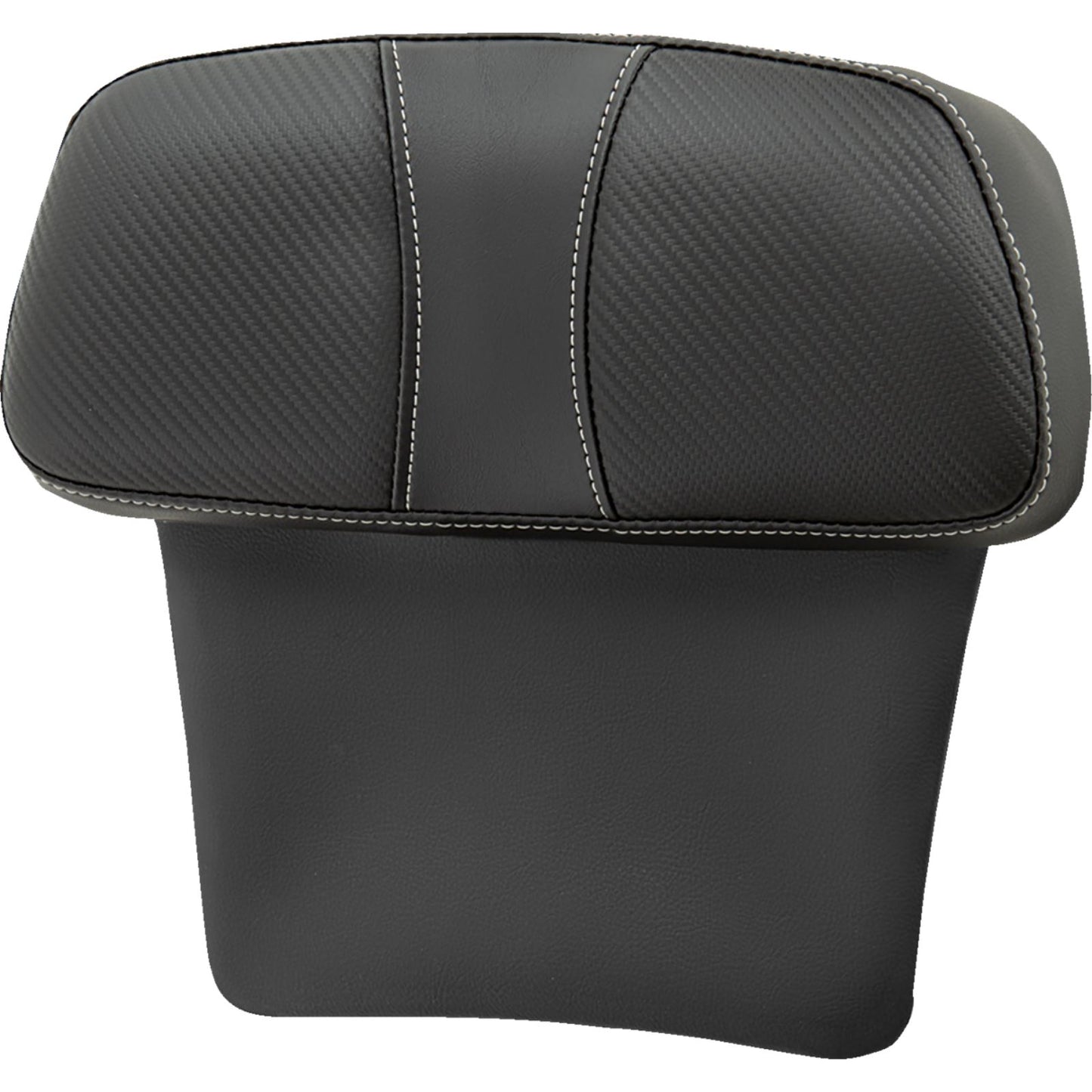 Saddlemen Chopped Tour Pak Backrest Pad - Dominator - Black w/ Fiber Inset 814-07-CPACK-D_1371463