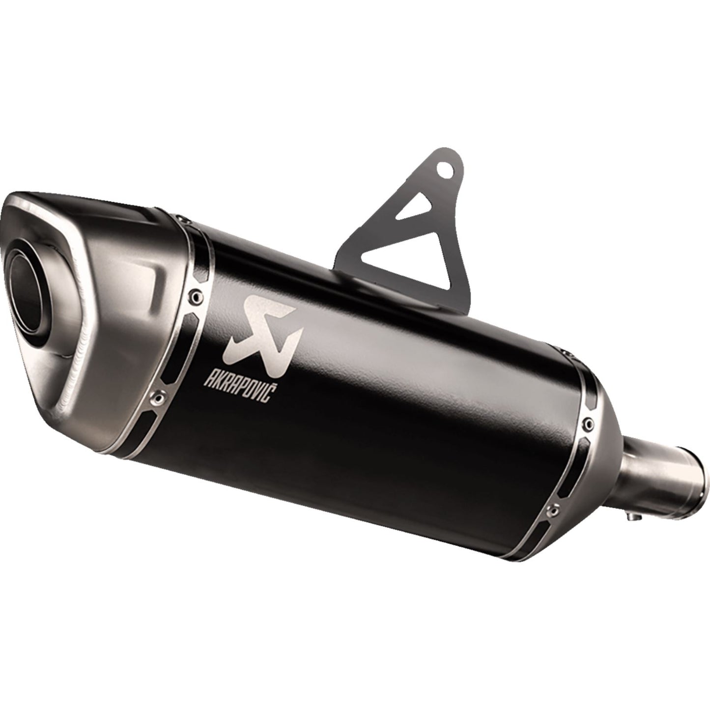 Akrapovic Slip-On Line Muffler Titanium/Black for 2024 Honda XL750R Transalp [MPN: S-H7SO6-HRTBL]_1371526