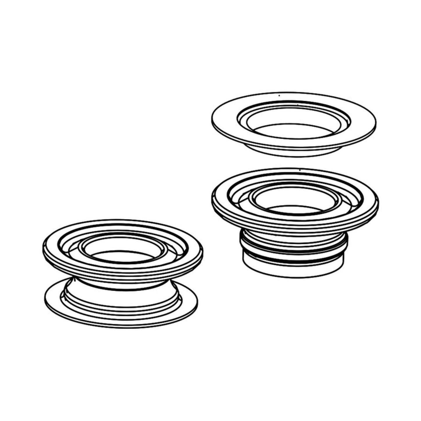 Zipp Front End Caps for ZM2 SL - 15x110 Boost [MPN: 11.2028.061.000]_1388270