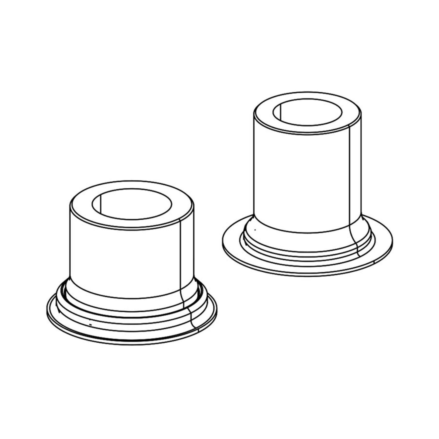 Zipp Rear End Caps For ZM2 SL - 12x148 XD [MPN: 11.2028.061.002]_1388272