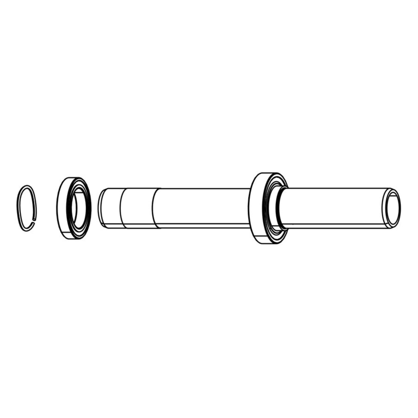 Zipp Rear Axle for ZM2 SL [MPN: 11.2028.061.005]_1388275