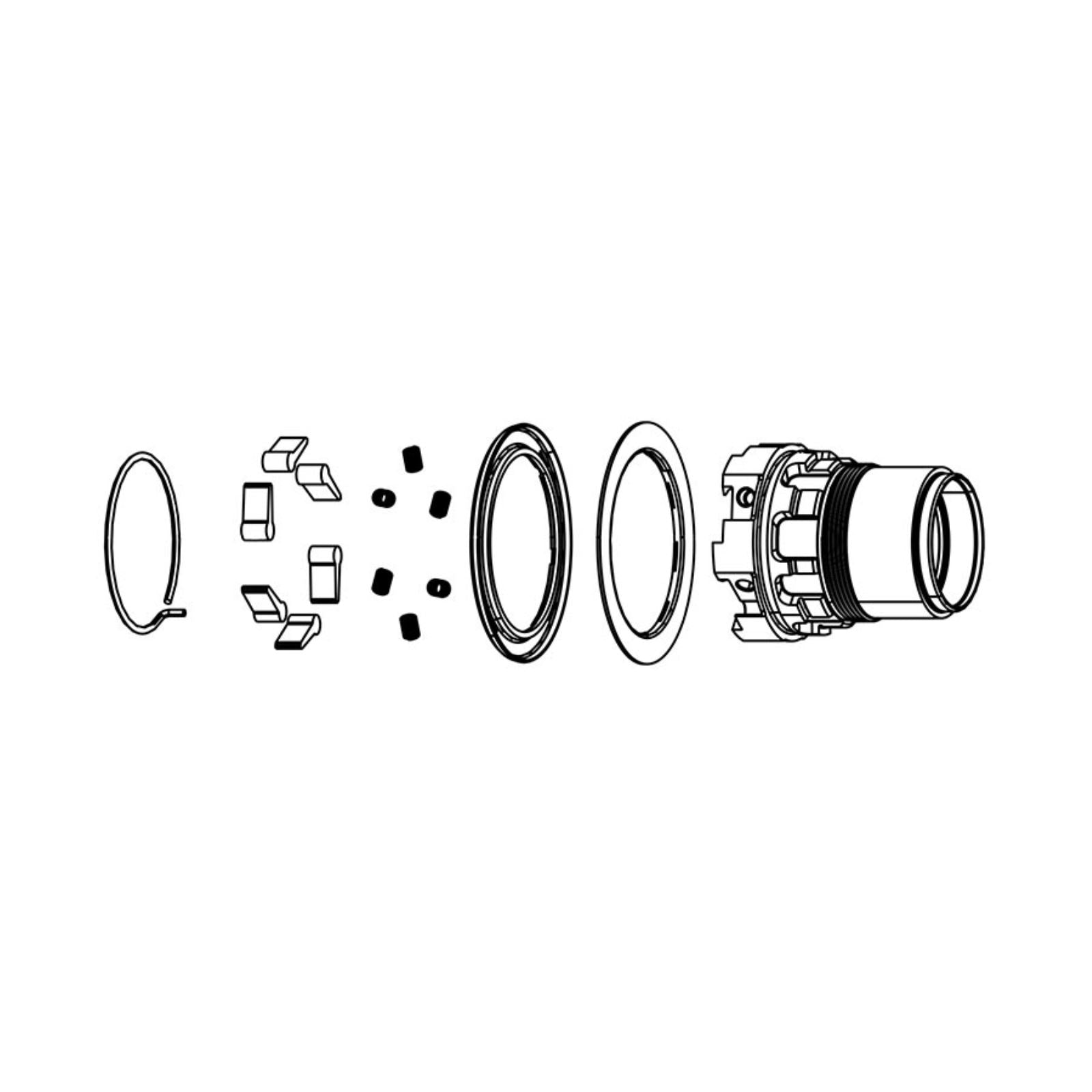 Zipp ZM2 SL Freehub Body fits SRAM XD - 11/12 [MPN: 11.2028.061.007]_1388276