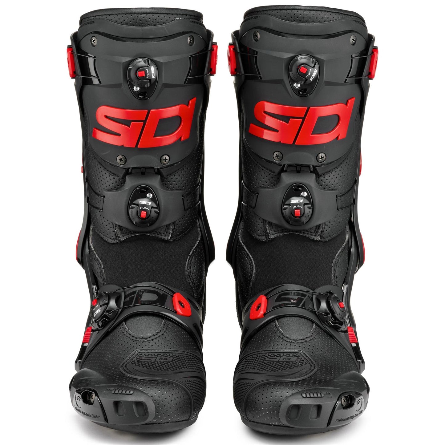 Sidi - Powersports Rex Motorcycle Air Boots - Black/Red_1996803