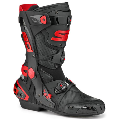 Sidi - Powersports Rex Motorcycle Air Boots - Black/Red_1996909