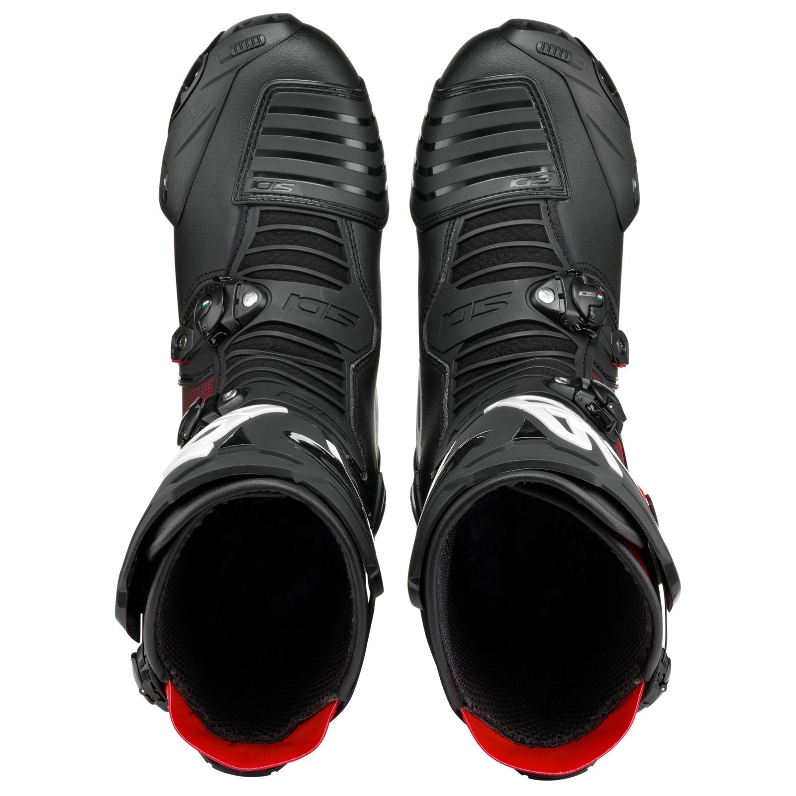 Sidi - Powersports Mag 1 Motorcycle Boots - Black/Red - Size 40 [MPN: 8017732591364]_1995951