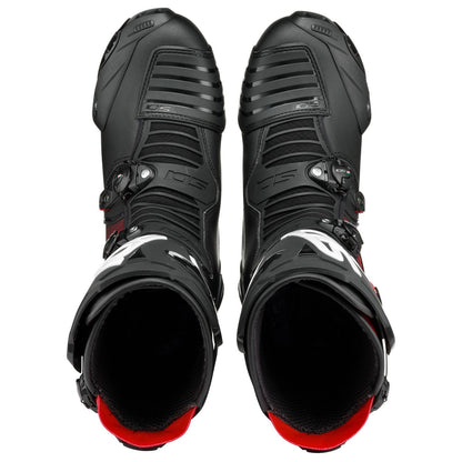 Sidi - Powersports Mag 1 Motorcycle Boots - Black/Red - Size 40 [MPN: 8017732591364]_1995951