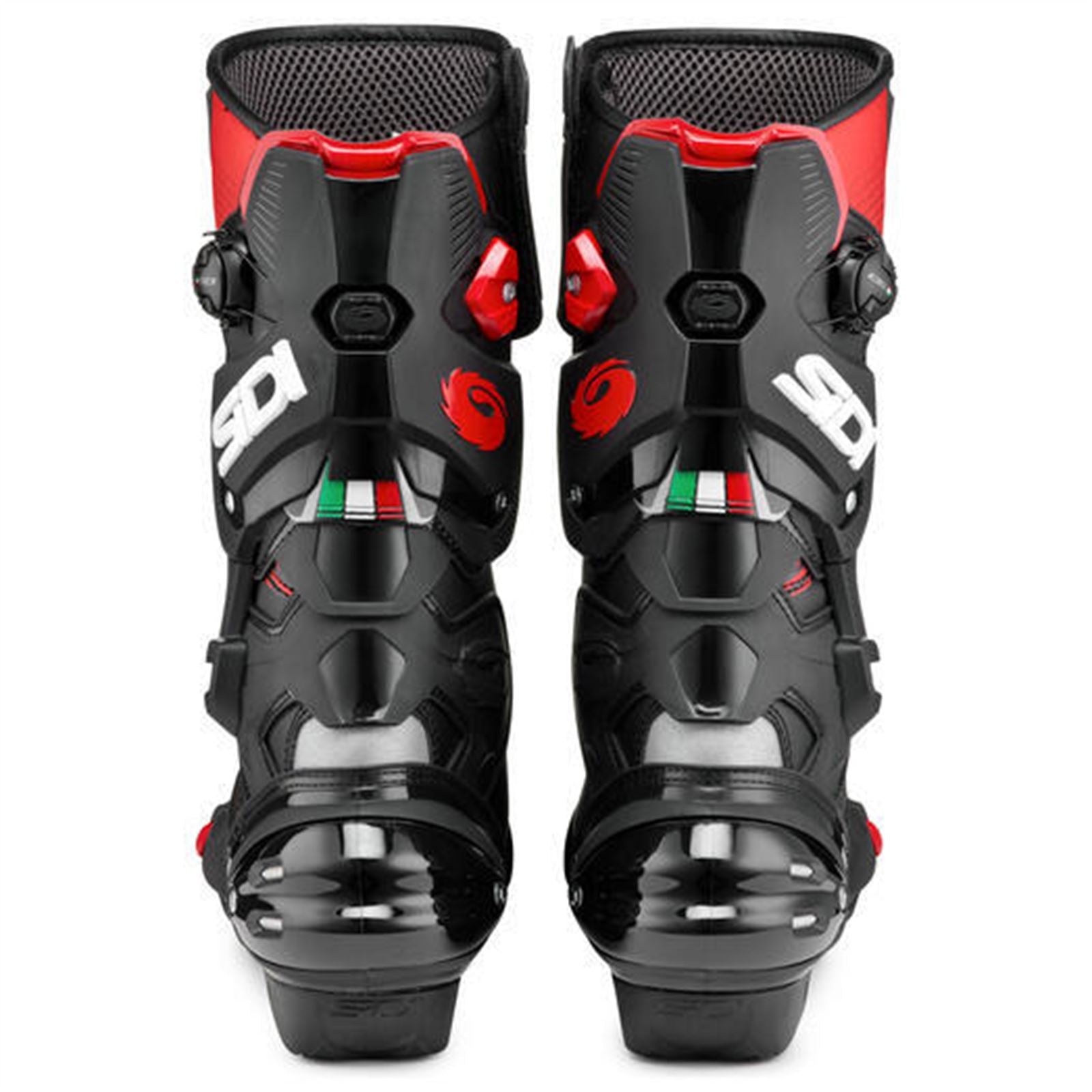 Sidi - Powersports Sidi Vertigo 2 Boots - Black/Red_1377113