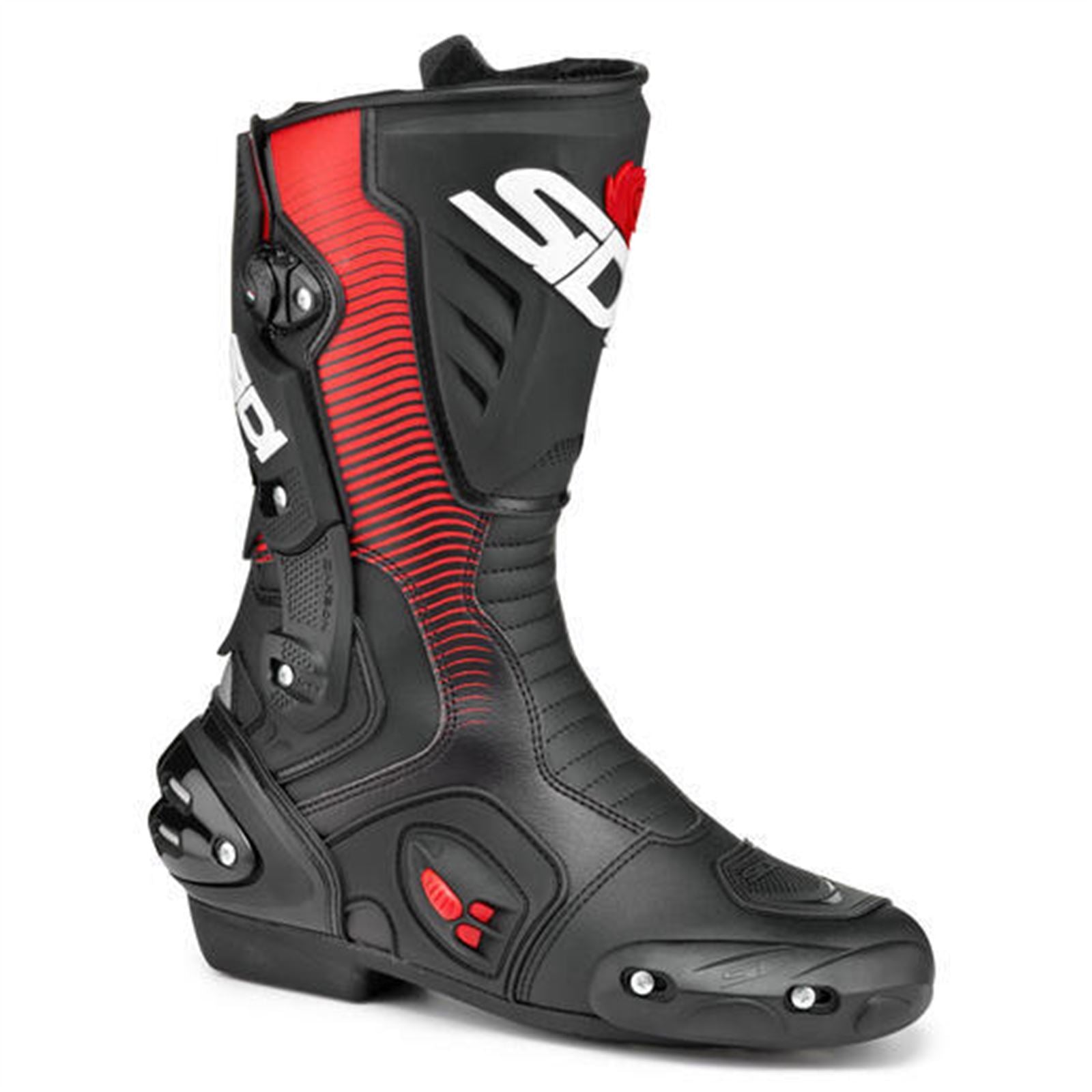 Sidi - Powersports Sidi Vertigo 2 Boots - Black/Red_1377112